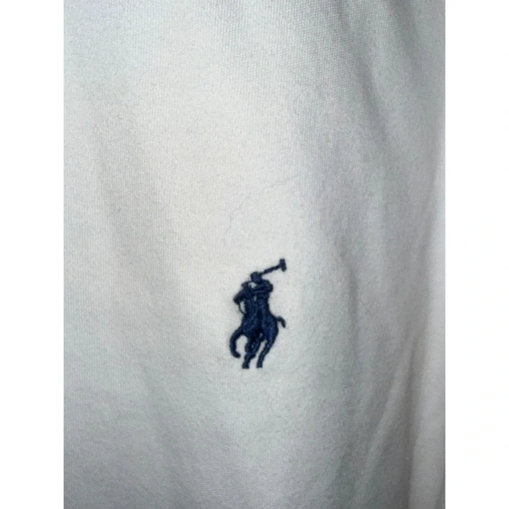 Polo Ralph Lauren Mens XXL White Short Sleeve Pique Pony Logo Polo Shirt